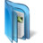 Live Folder Blue Icon